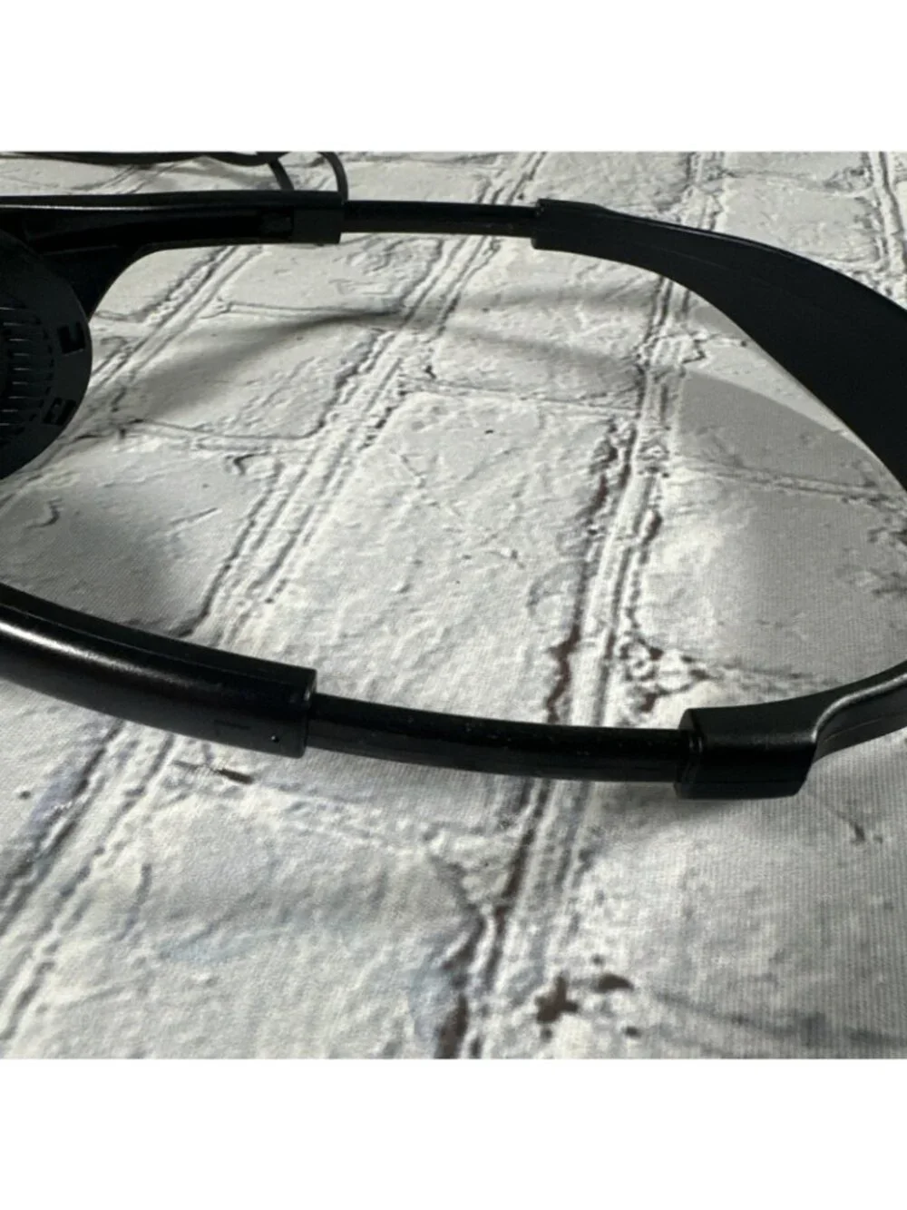 Sony Walkman MDR-027 Black Headset Headphones VINTAGE Tested No Foam Pads